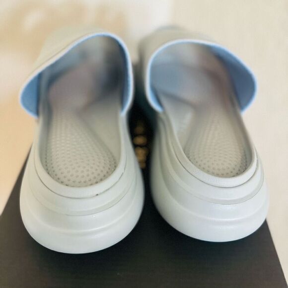Rag & Bone Brixley‎ Knit Slide Sandal, Gray/Blue, Size 10 (Euro 40), NWT - Picture 14 of 16